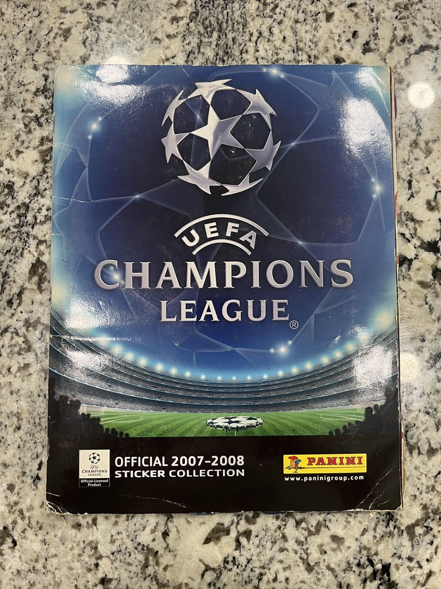 Panini UEFA Champions League 2007 2008 Complete Album