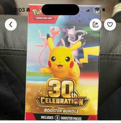Pokemon 30th booster bundle