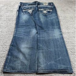 2 pairs of men’s rock revival jeans