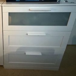 IKEA BRIMES 3 Drawers Dresser 
