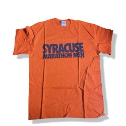 NEW 2009 Syracuse University Marathon Men Big East Tournament T-Shirt Size M