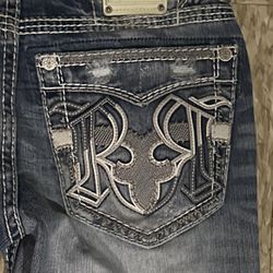 Rock Revival Bryant Straight Jeans Size 32