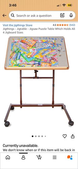 Puzzle or craft table for sale