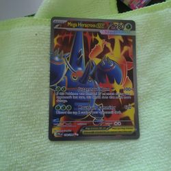 Mega Heracross Ex 108/094 PFL Full Art Illustration Rare Pokémon TCG NM