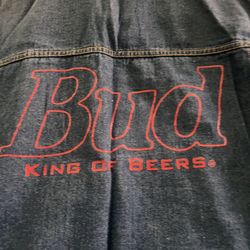 Budweiser Size M Jean Jacket