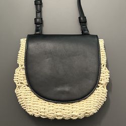 Straw Shoulder Bag 