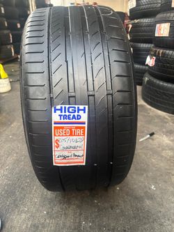 265/30/20 Continental - One Tire - Installed and Balanced
