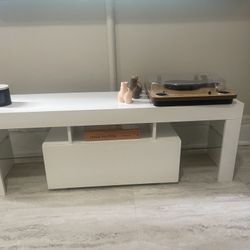 White console table 