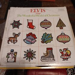 ELVIS WONDERFUL WORLD OF CHRISTMAS LP