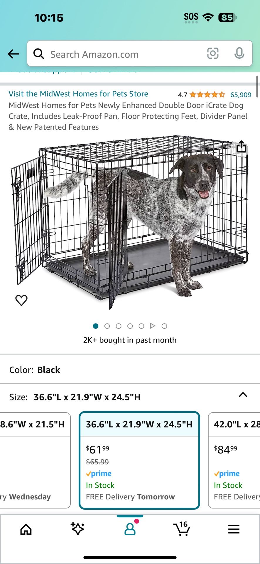 Leak Proof Dog Crate Extra Large 