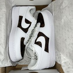BRAND NEW Louis Vuitton Custom Nike Air Force 1 for Sale in