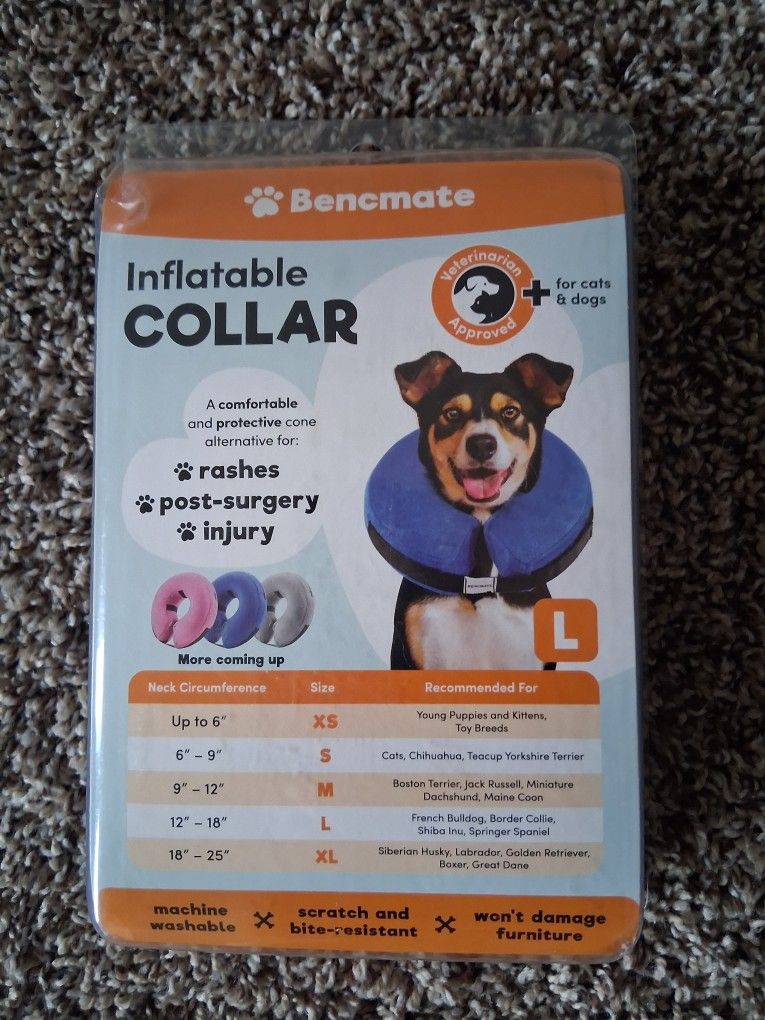Large Inflatable Collar For Dogs