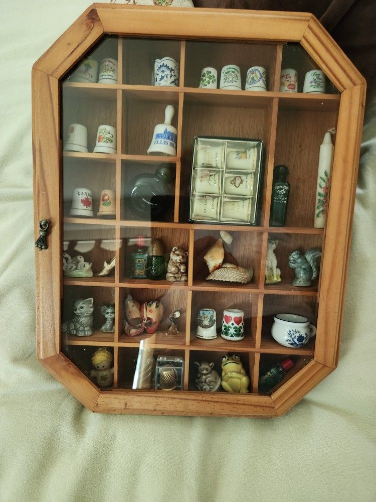 Shadow Box of Thimbles