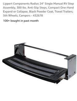 Fold Under Trailer Step