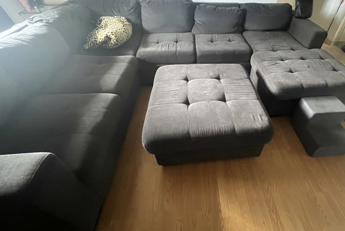 $300 For A Couch With Pull Out Bed And Storage Inside
