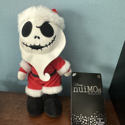 2023 Disney Parks Nightmare Before Christmas Santa Jack Skellington nuiMOs Plush With Tags 