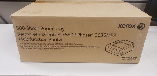 XEROX WORKCENTRE 3550/PHASER 3635 MFP 500-Sheet Paper Tray Ricoh Canon Brother Konica Kyocera
