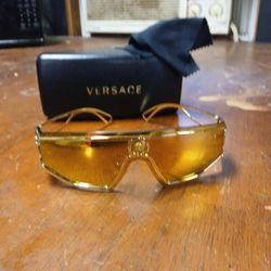 Gold Versace  Sunglasses 