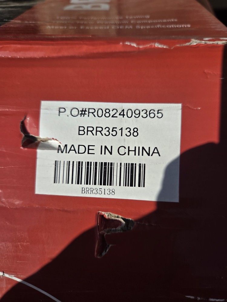 FRONT SET BRAKENETIC Sport Drilled Slotted Brake Disc Rotors BNS35138.DS