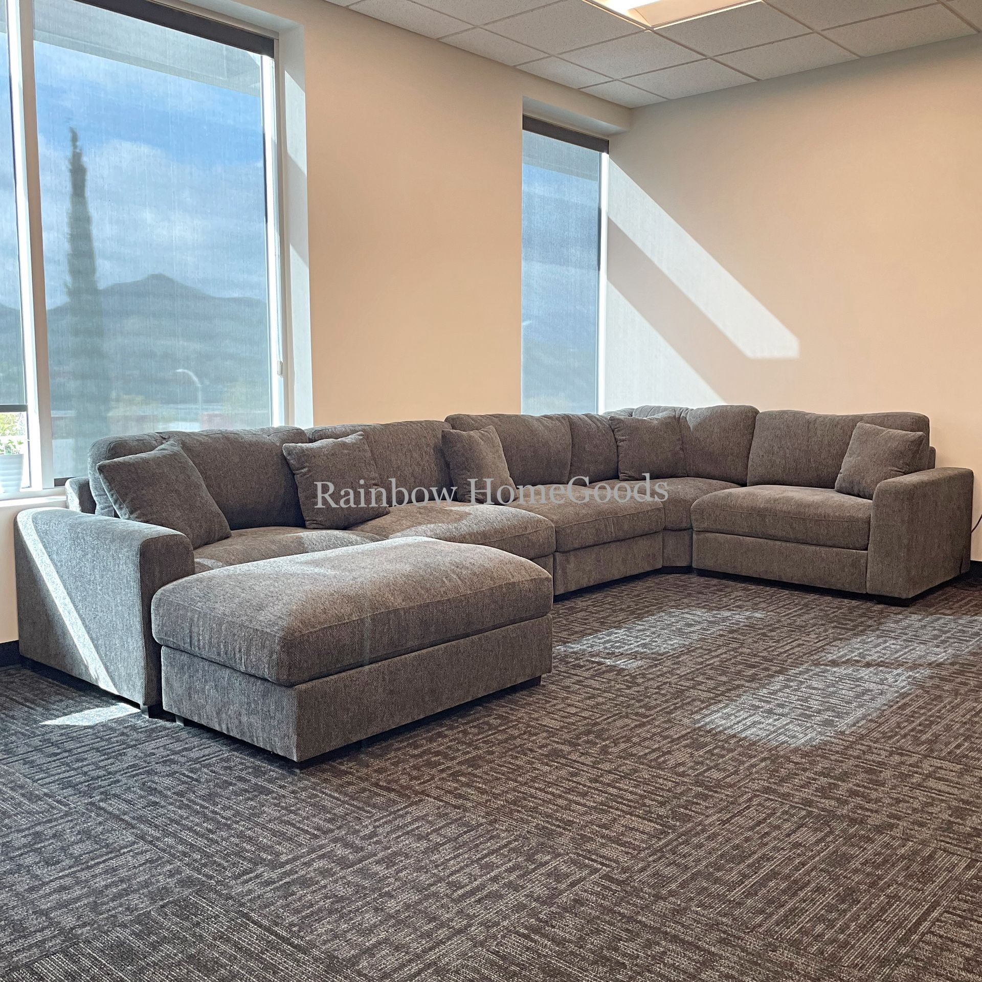 Oversized Customizable Sectional Sofa Couch