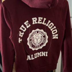 True Religion Xsmall Burgundy Set