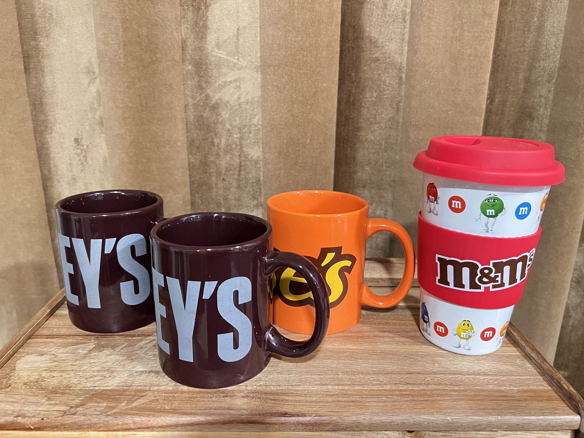 Hersheys Coffee Mugs 4 pieces