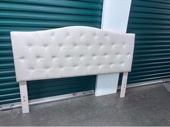 Wayfair Queen Upholstered headboard bed and mattress