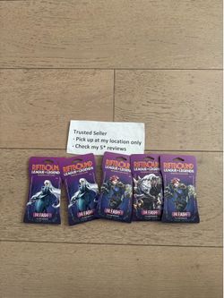 Riftbound Unleashed Sleeved Booster pack lot of 5