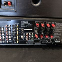 Yamaha surround 5.1 and polk audio