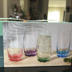 8 Glass set 13 oz