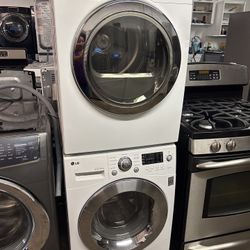 LG Washer & GE Electric Dryer (24 Inches)