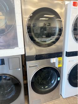 LG THIN Q WASHER AND DRYER STACKABLE ON SALE|$0 DOWN