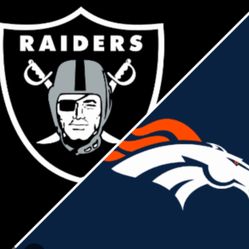 4 Tickets Broncos Raiders 
