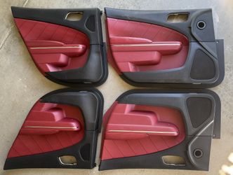 SET OF 4 Door Panels 2011-2014 Dodge Charger RED