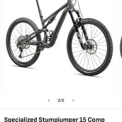 Specialized Stumpjumper 15 Comp Alloy Full Suspension Mountain Bike