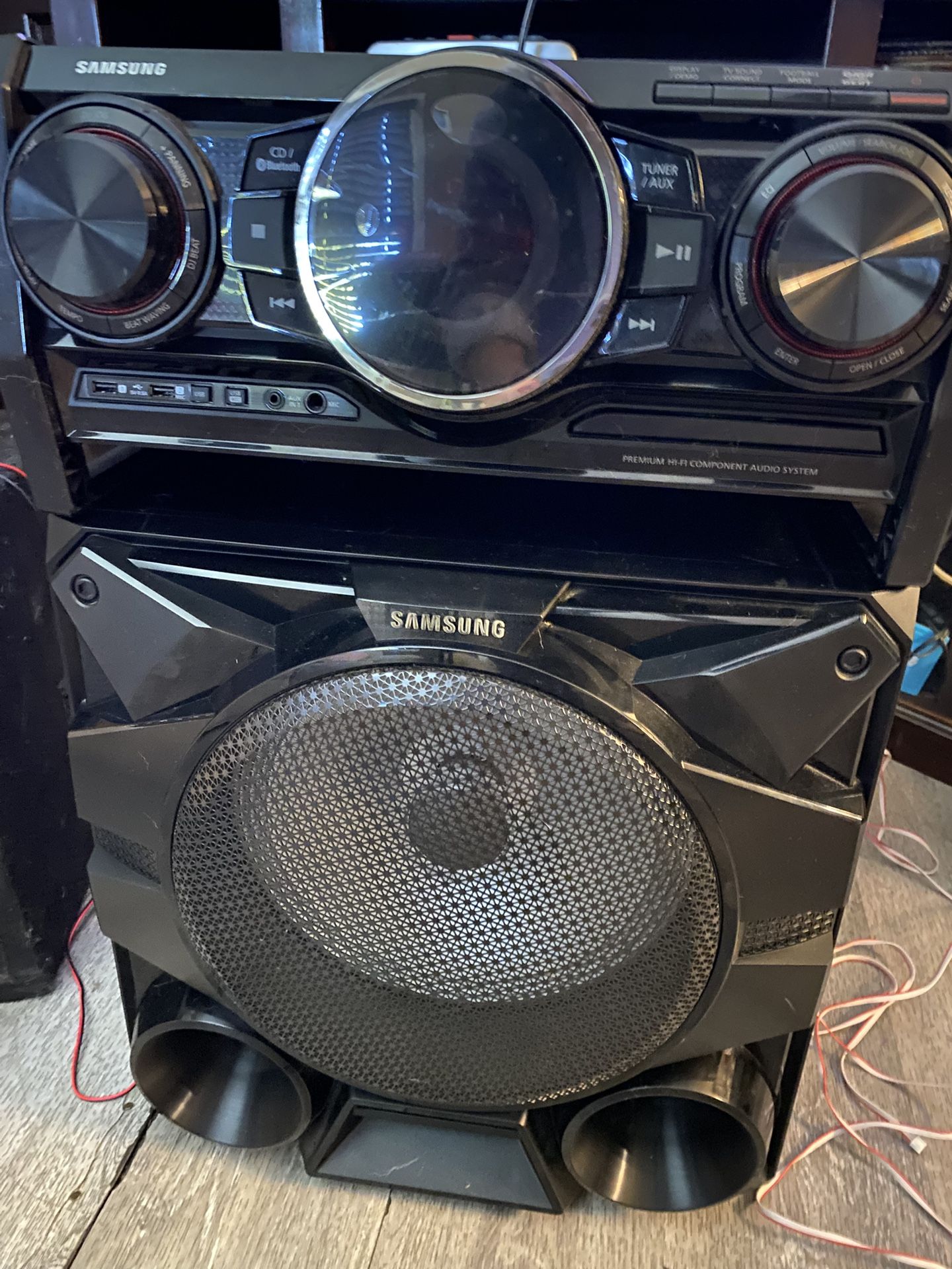 Samsung Receiver Stereo System With Subwoofer