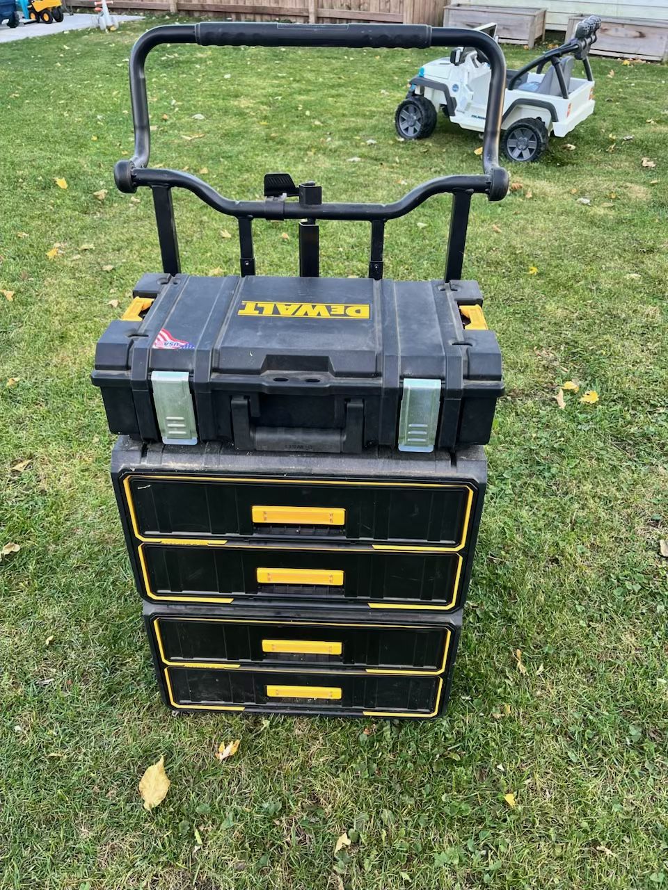 Dewalt Tough System Boxes And Cart
