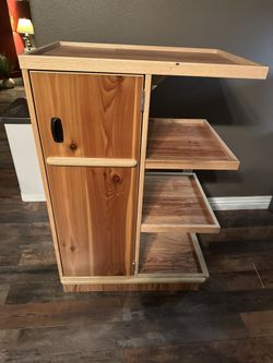 Wood Display Shelf (both Sides Can Be Used) 