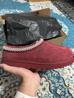 Ugg Tasman Slipper Mens Red Wine Size 11