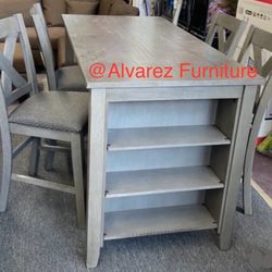 Counter Height Dining Table Set