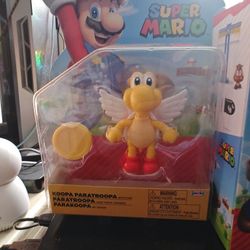 Super Mario Koopa Paratroopa With Coin