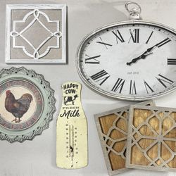 Farmhouse / Rustic Wall Décor Bundle – Multiple Pieces