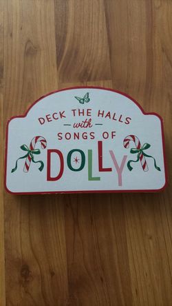 Word block decor