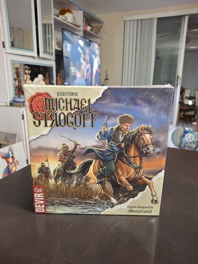 "NEW " Jules Verne: Michael Strogoff Strategy Board Game By Devir Games 1-5 Players Ages 12+