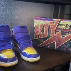 Reves Sport/Kiy ‘85 Hi Goldenrod/African violet-Color Worn 2 times looking for 250$