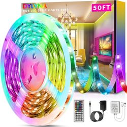DYLYNA Christmas Lights, 50FT 100 LED Fairy Lights String Lights with 8 Modes Waterproof Christmas Lights for Xmas Outdoor Indoor Holiday Party Garden
