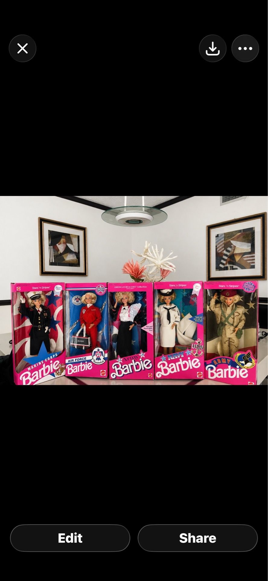 Military Barbie's