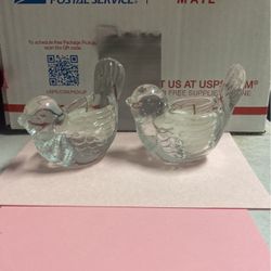 Crystal Dove Tea Light Candles  