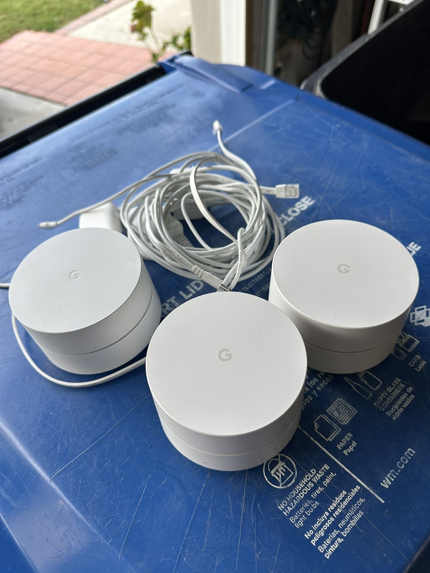3 X Google Wifi Mesh Router Extender