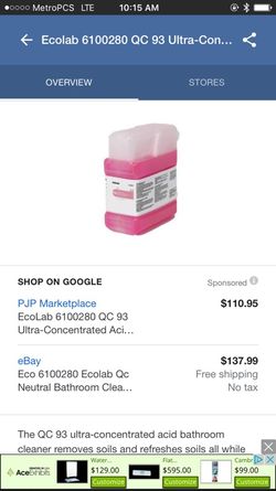 Janitorial products